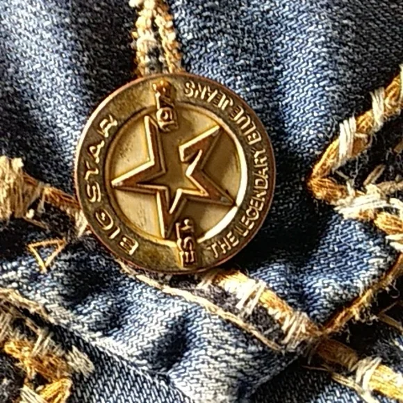 Big Star Blue Jeans 31x33.5 - Picture 2 of 12